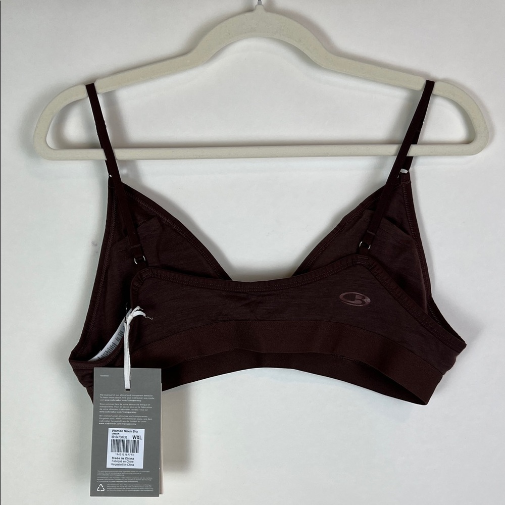 NWT Icebreaker Merino 150 Siren Bra XL - Picture 4 of 13